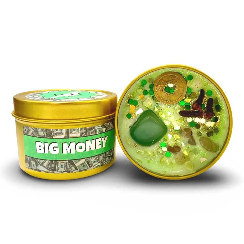 Big Money Candle | Smells like money! | 4 oz metal tin